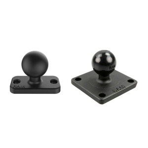 Bază de montaj RAM Mounts Ball Base, B mărime, 1" x 2" (25 x 50 mm)