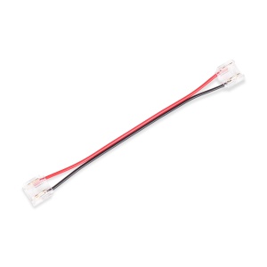 Conector pentru bandă LED AGGE Strip to Strip, 10cm, pentru o singură culoare 10 mm benzi LED