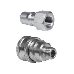 Cuplă rapidă DR DIRT G3 SnapLock, tată Conector cu mamă filet + mamă Conector cu tată filet