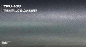 Folie de protecție pentru vopsea GYEON PPF Color - gri, Metallic Volcanic Grey (TPU-108)