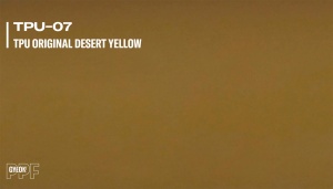 Folie de protecție pentru vopsea GYEON PPF Color - maro, Original Desert Yellow (TPU-07)