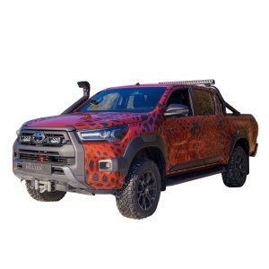 Kit de bare LED Toyota Hilux Invincible X (2021+), 2 x Lazer Triple-R 750, Triple-R 750 Beacon - Img 2