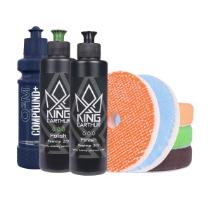 Kit de polisare TOKYA DSR - Dual Action, 5" + 250 ml