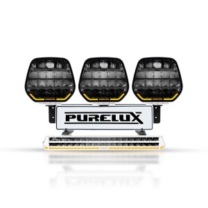 Kit de proiectoare auxiliare PURELUX WRC 10, 846W / 52 000 lm - Set complet, set cu lămpi albe - Img 2