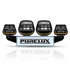Kit de proiectoare auxiliare PURELUX WRC 21, 436W / 28 000 lm - Set complet