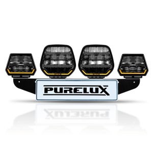 Kit de proiectoare auxiliare PURELUX WRC 21, 436W / 28 000 lm - Set complet - Img 2