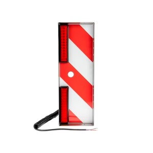 Lampă de gabarit RST-STEEL Extra fascicul larg Transportation - 12/24V / 525 mm, Rear stânga