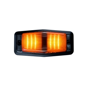 Lampă de gabarit Strands Ize Led Negru Bullet Double Burner - 12/24V / 3W / 125 mm