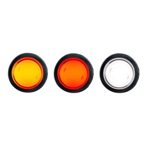 Lampă de gabarit Strands Viking Super Dark - 12/24V / 2W / 70 mm, Amber