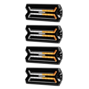 Lampă de semnalizare / Lampă de gabarit PURELUX Panther Core-X - 12/24V / 20W / 105 mm, 4 buc