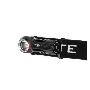 Lampă frontală LUMONITE Pixel, 250 lm, Standard kit (light, Baterie, Cablu de încărcare, Bandă pentru cap)