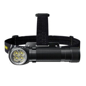 Lampă frontală Nitecore HC35 - 2700 lm / Reîncărcabil/alimentat cu baterie, Pachet standard (light, Baterie, Cablu de încărcare, Bandă pentru cap)