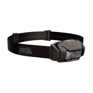 Lampă frontală PETZL Aria 1R RGB - 475 lm / Reîncărcabil, negru