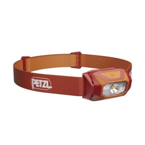Lampă frontală Petzl Tikkina - 300 lm / 3 x AAA, Roșu