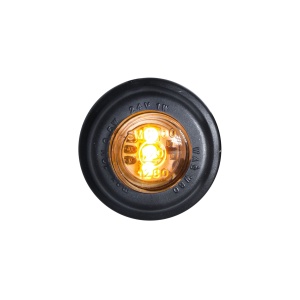 Lampă laterală Strands Side Marker Portocaliu LED - 12/24V / 29 mm