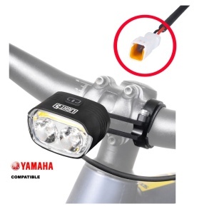 Lampă pentru bicicletă electrică Light5 EB2000 - 2000 lm / Yamaha, doar farul (mamă) - Img 2