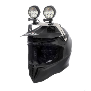 Lampă pentru cască Enduro LUMONITE Navigator2 - 4195 lm / Reîncărcabil, 2 x light + Baterie + Suport - Img 2
