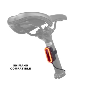 Lampă spate pentru bicicletă electrică Light5 EB30 - 30 lm, Shimano