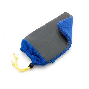 Mănușă de decontaminare FLEXIpadS Clay Mitt albastru Fine Grade