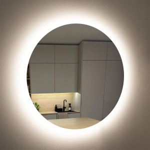 Oglindă LED AGGE LED Mirror Rotund Backlight - 17W / 3000-6000K / 800 mm