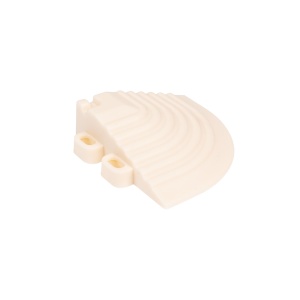 Piesă de colț pentru pardoseală DR DIRT Garage Plaza HD, Cream