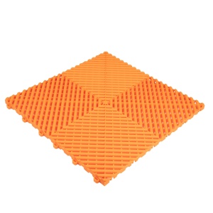 Placă pentru pardoseală DR DIRT Garage Plaza HD – Original (1,92 m²), portocaliu, 1.92 m² (12 tiles)