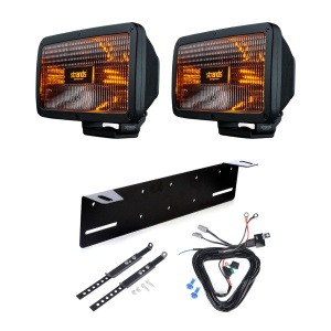 Proiector auxiliar Strands IZE LED OG Rex - Rectangle / 24 cm / 141W / Ref. 20, 2 buc - Set complet