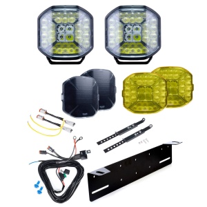 Proiector auxiliar Strands Siberia X 9" - Rotund / 23 cm / 164W / Ref. 20, 2 buc - Set complet