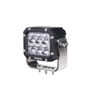 Proiector de lucru Purelux pătrat 60 HD, 60W / Spot, 1 buc.