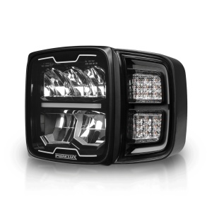 Proiector pentru plug PURELUX Blizzard - Rectangle / 23 cm / 41W / Ref. 17.5, Light - Img 2