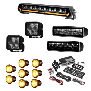 Set de iluminat pentru ATV PURELUX ATV Valodition, cu lămpi de avertizare - Img 2
