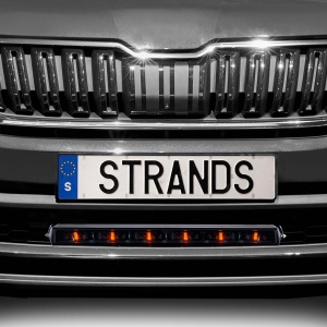 Set de proiectoare auxiliare STRANDS Skoda Kodiaq / Superb (2016-2020), Dark Knight Nuuk 20"