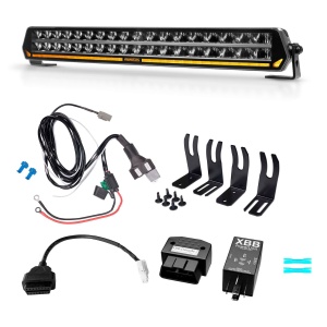 Set de proiectoare suplimentare Tesla Model X, Purelux Panther C540 Kit (2012-2021) (curbată)