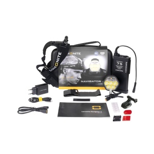 Ski Lampă pentru cască LUMONITE Navigator2 - 4195 lm / Reîncărcabil