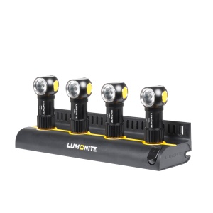 Stație de încărcare multiplă LUMONITE 4-Slot Charging Station V2, stație de încărcare + 4 x Lumonite Pixel