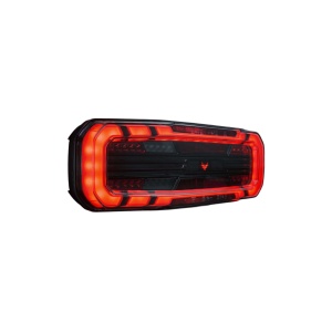 Tail light Strands Freedom Dark 5-function Trucks - 10/32V / 34W / 403 mm, Left