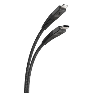USB Cablu de încărcare SCOSCHE StrikeLine HD Premium, USB-C Lightning (120 cm)