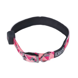 Zgardă LED Light5 Doggo Led Collar, roz, L - Img 2