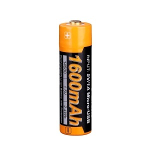 14500 Baterie Fenix ARB-L14-1600U - 1600 mAh / Micro-USB Reîncărcabil - Img 2