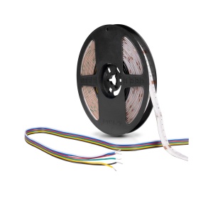 Bandă LED AGGE COB 24V RGB+CCT - 16W/m / 2700-6500K / IP20/IP65, 500 cm / IP20 (dry rooms)