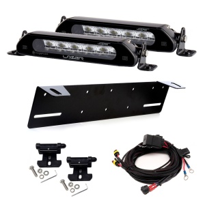 Bară LED Lazer Linear 6 - dreaptă / 23 cm / 21W / Ref. 12.5, 2 buc - Set complet
