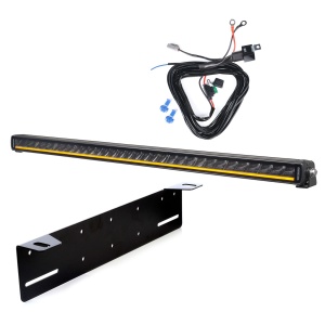 Bară LED PURELUX Black X-Slim S800 - dreaptă / 80 cm / 165W / Ref. 50, 1 buc - Set complet