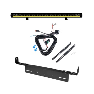 Bară LED Strands Siberia XP SRC 22" - curbată / 56 cm / 107W / Off-road, 1 buc - Set complet cu suport reglabil - Img 2