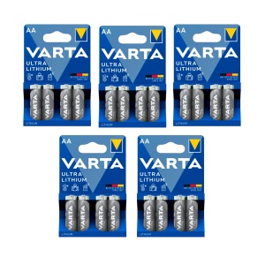 Baterie AA VARTA Ultra Lithium, 20 buc
