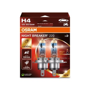 Bec halogen OSRAM Night Breaker 220, H4, 60/55W