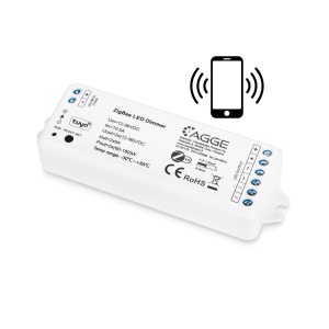 Controler mobil pentru bandă LED AGGE Zigbee pentru o singură culoare, doar controlerul