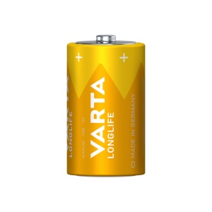D-Baterie VARTA Long Life, 2 buc