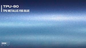 Folie de protecție pentru vopsea GYEON PPF Color - albastru, Metallic Fog Blue (TPU-80)