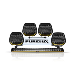 Kit de proiectoare auxiliare PURELUX WRC 13, 1164W / 71 000 lm - Set complet - Img 2