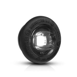Lampă de avertizare / Lampă de gabarit PURELUX Spectre 3X Flash - 12/24V / 2W / 19 mm, Alb